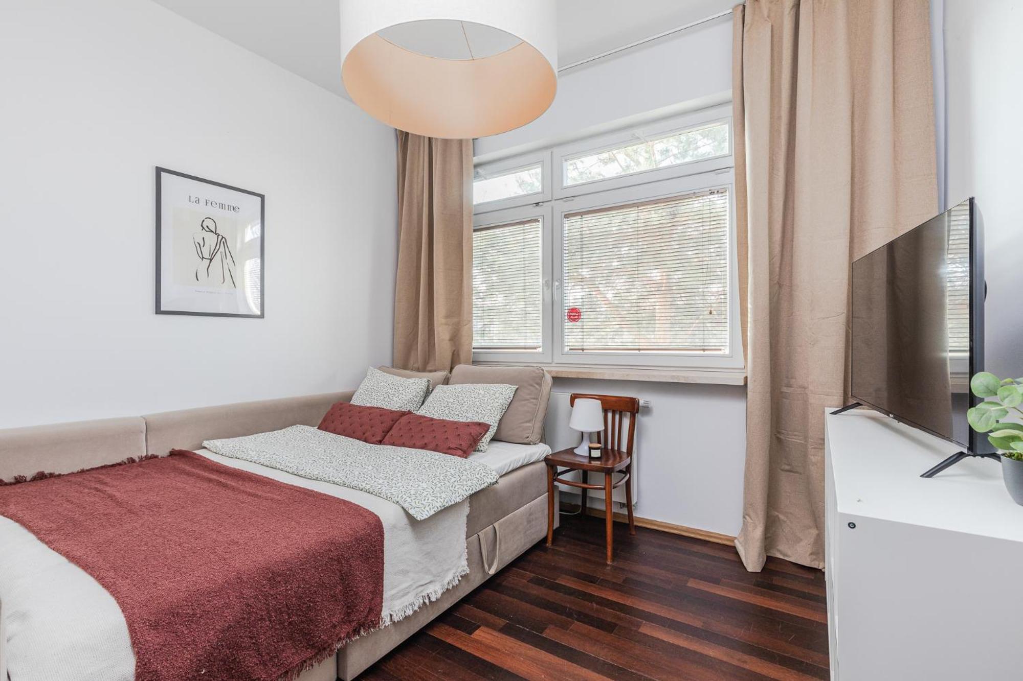 Superapart Wilanowska Apt 20 "Pet-Friendly 1Br Home With Patio Warsaw Ngoại thất bức ảnh
