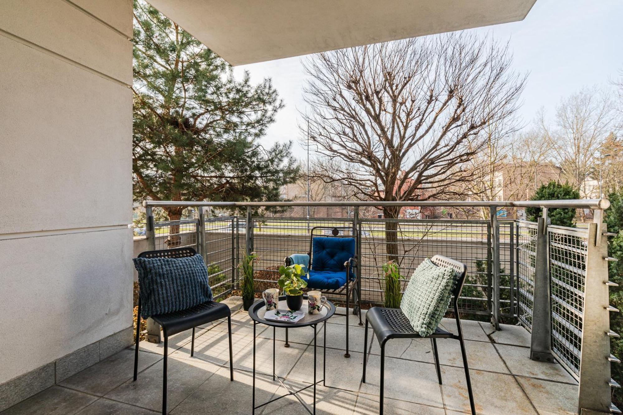 Superapart Wilanowska Apt 20 "Pet-Friendly 1Br Home With Patio Warsaw Ngoại thất bức ảnh